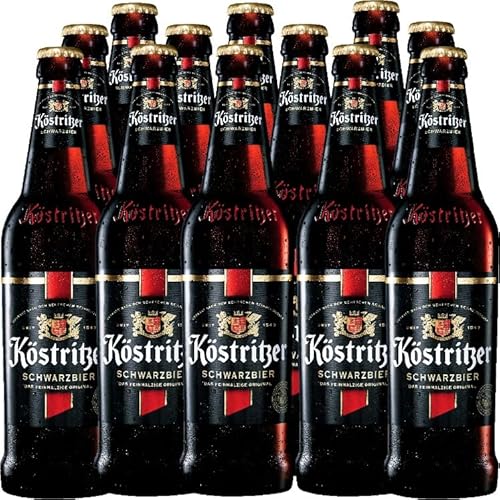 Köstritzer Schwarzbier (12 Flaschen à 0,5 l / 4,8% vol.) von Köstritzer Schwarzbierbrauerei