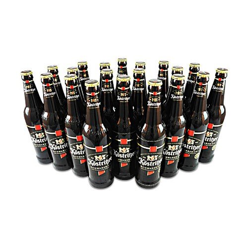 Köstritzer Schwarzbier (20 Flaschen à 0,5 l / 4,8% vol.) von Köstritzer Schwarzbierbrauerei