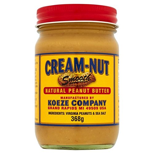 Koeze Cream Nut Smooth Peanut Butter 368g von Koeze