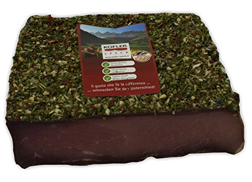 Kaiserspeck mit Kräutern 1/4 vac. ca. 330 gr. - Kofler Delikatessen von Kofler Delikatessen