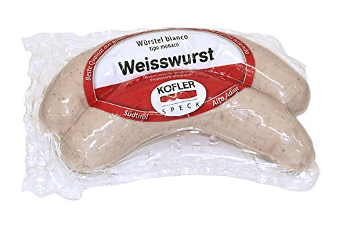 Weisswurst 4 Stk vac. ca. 350 gr. - Kofler Speck von Kofler Delikatessen