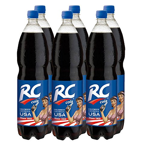 Original RC Cola - koffeinhaltige Limonade im 6er Pack (6 x 1,5 Liter) von RC Cola