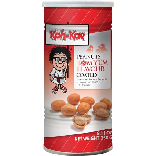 KOH-KAE - Erdnüsse mit Tom Yum Geschmack, (1 X 230 GR) von Koh-Kae