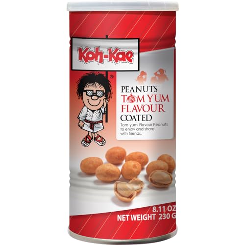 KOH-KAE - Erdnüsse mit Tom Yum-Geschmack - Multipack (24 X 230 G) von Koh-Kae