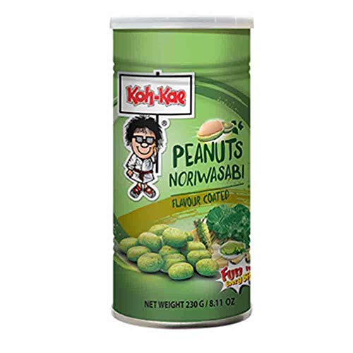 KOH KAE Nori Wasabi Coated Peanuts, 8.11 Ounce (230 Grams) by Koh-Kae von Koh-Kae