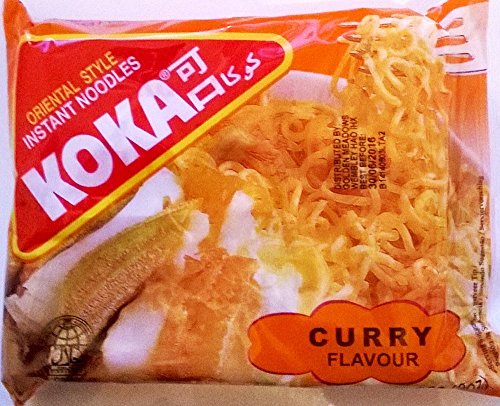 Koka Oriental Style Instant-Nudeln Curry Geschmack 12 x 85 gm von Koka