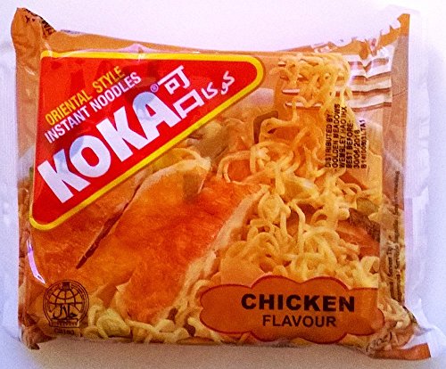 Koka Oriental Style Instant-Nudeln Hühner Flavour 6 x 85 gm von Koka