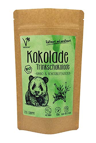 Bio Trink-SchokoKolade "Kokolade" mit Kokosblütenzucker gesüßt | Ohne Zusätze • Vegan • Glutenfrei (1 x 200 g) von Kokolade