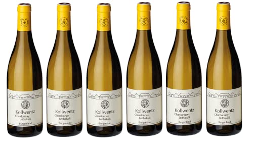 6x 0,75l - Kollwentz - Leithakalk - Chardonnay - Qualitätswein Burgenland - Österreich - Weißwein trocken von Kollwentz Römerhof