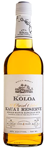 Kōloa Kaua'i RESERVE 12 Barrel Select Single-Batch Hawaiian Rum 46% Vol. 0,7l von Koloa