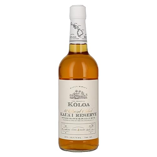 Kōloa Kaua'i RESERVE 12 Barrel Select Single-Batch Hawaiian Rum 46% Vol. 0,7l von Koloa