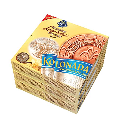 3 packs of Kolonada wafers with vanilla flavor (3 x 195g) von Kolonada