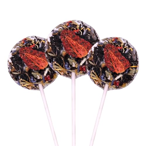 3x Black Tea Lollipops – Teaballs Geschenkset mit schwarzem Tee Earl Grey Spring – Orange, Zitronengras & Erdbeere – Veganes Tee-Geschenk zum Geburtstag – Tee-geschenkideen 3x Black Tea Lollipops – Teaballs Geschenkset mit schwarzem Tee Earl Grey Spring – Orange, Zitronengras & Erdbeere – Veganes Tee-Geschenk zum Geburtstag – Tee-geschenkideen von Kolorowa Matcha