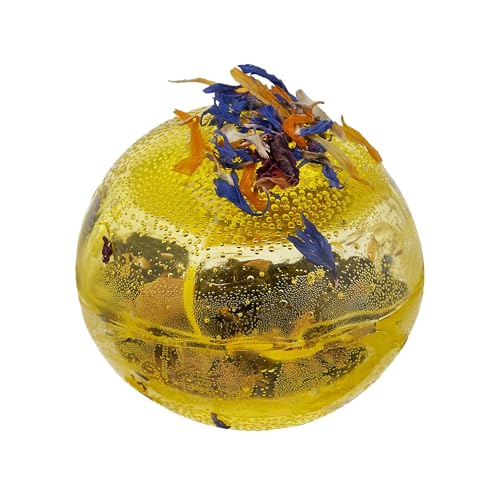 Tea Bomb Gelb – Teaballs Geschenkset mit grünem Tee Madame Butterfly – Kirsch-Ananas-Aroma & Jasmin – veganes Geschenk zum Geburtstag, Für Frauen – originelle Tee-Geschenkidee Tea Bomb Gelb – Teaballs Geschenkset mit grünem Tee Madame Butterfly – Kirsch-Ananas-Aroma & Jasmin – veganes Geschenk zum Geburtstag, Für Frauen – originelle Tee-Geschenkidee von Kolorowa Matcha