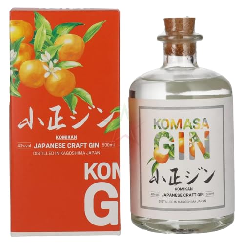 Komasa Gin SAKURAJIMA KOMIKAN 40,00% 0,50 lt. von Komasa Gin