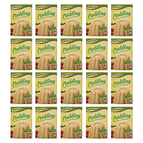 20er Pack Komet Pudding Bananen-Geschmack (20 x 40 g) zum Kochen von Komet Gerolf Pöhle & Co. GmbH