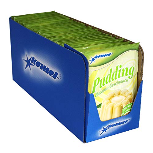 34er Pack Komet Pudding Bananen-Geschmack (34 x 40 g) zum Kochen von Komet Gerolf Pöhle & Co. GmbH