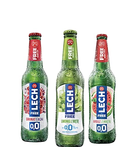 Kompania Piwowarska 12x0,3l Alkoholfreies | Flasche Bier Geschenk | Flaschenbier | Lagerbier Aus Polen | Erfrischend und Lecker von Kompania Piwowarska