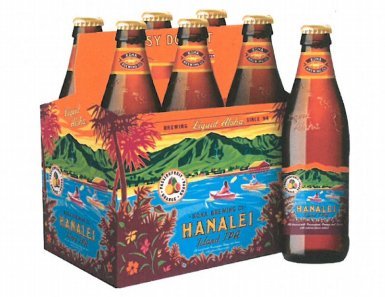 6 Flaschen Kona Bier Hanalei a 0,355l aus Hawaii Island Indian Pale Ale 4.5% inc. 1.50€ EINWEG Pfand von Kona Brewing Hawaii