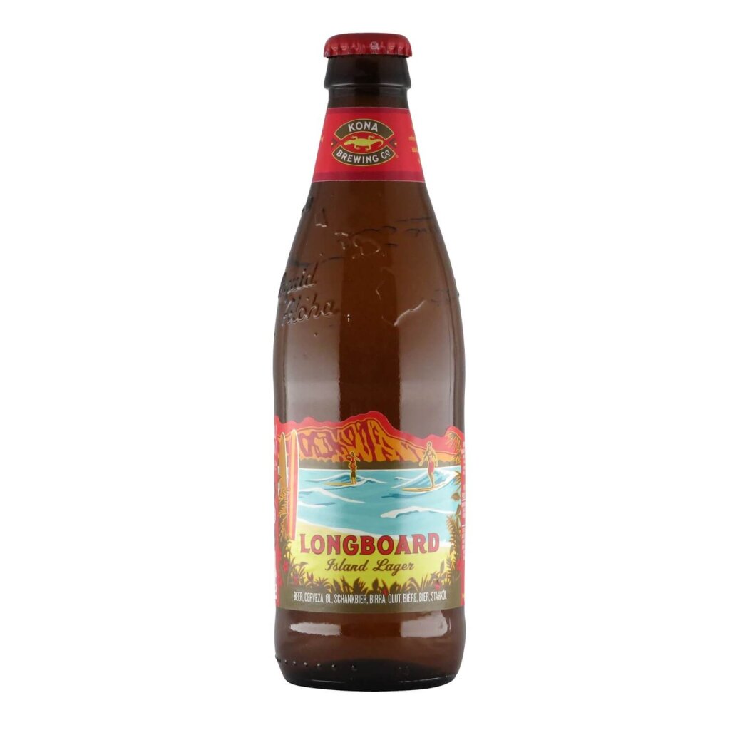 Kona Longboard Island Lager 0,355l von Kona Brewing