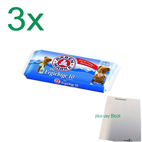 Bärenmarke Kondensmilch "Die Ergiebige 10" Officepack (30x 7,5g Packung) + usy Block von Kondensmilch