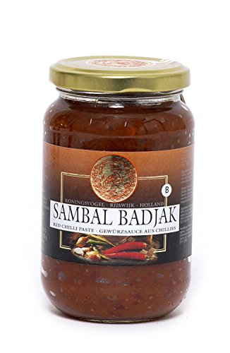 3er Set SAMBAL BADJAK-MANIS-BRANDAL je 375g !!!! Königsvogel-Koningsvogel von Koningsvogel