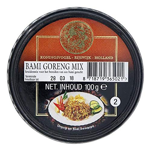 Koningsvogel Boemboe Bami Goreng Mix - Behälter 100 Gramm von Koningsvogel