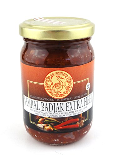 Koningsvogel Sambal Badjak Extra Heet 200g von Koningsvogel