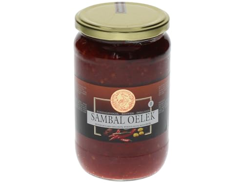 Koningsvogel Sambal Oelek 720g Uleg Oleg Chili Chilli Paste Scharf Koningsvogel Sambal Oelek 720g Uleg Oleg Chili Chilli Paste Scharf von Koningsvogel