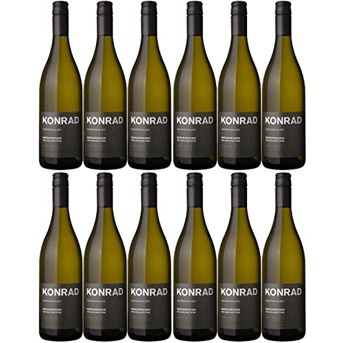 Konrad Wines Sauvignon Blanc Weißwein Wein trocken Neuseeland I Visando Paket (12 x 0,75l) von Konrad Wines