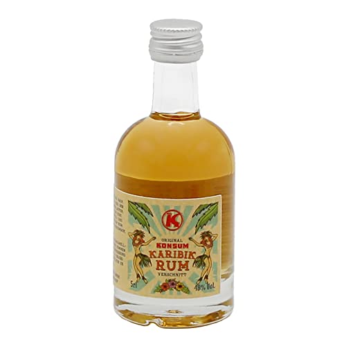 Konsum Karibik Rum Verschnitt Miniatur 5 cl von Konsum