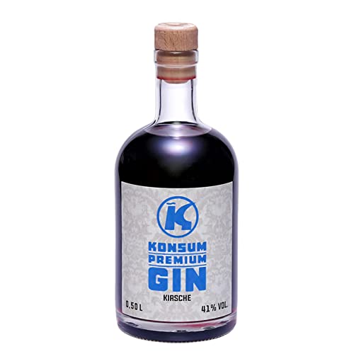 Konsum Premium Gin 500 ml, Kirsche Konsum Premium Gin 500 ml, Kirsche von Konsum