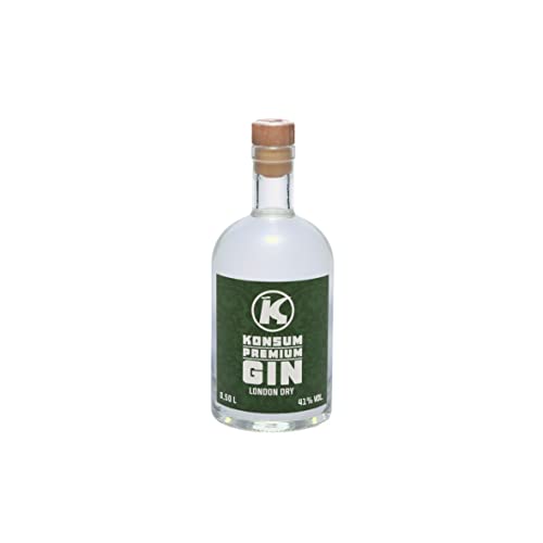 Konsum Premium Gin 500 ml, London Dry von Konsum