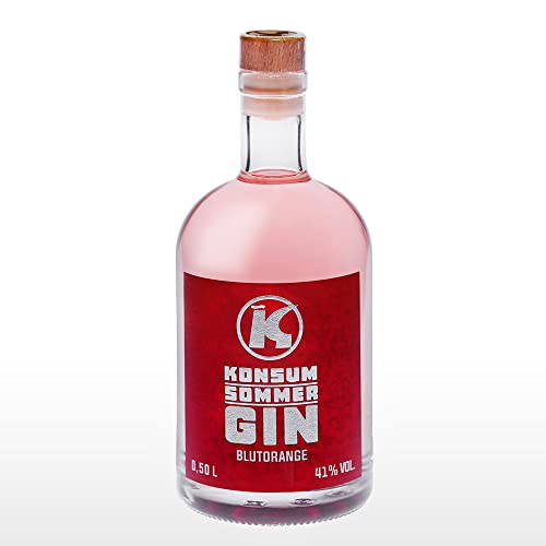 Konsum Sommer Gin 500 ml, Blutorange Konsum Sommer Gin 500 ml, Blutorange von Konsum