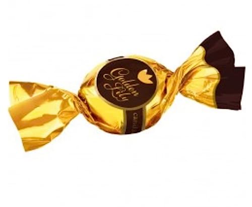 Toffikonfekt GOLDEN LiLY | 1kg | 1000g | mit einer Fuellung | mit Kaffeegeschmack | gegenwärtig | für die ganze Familie von KDJMDL