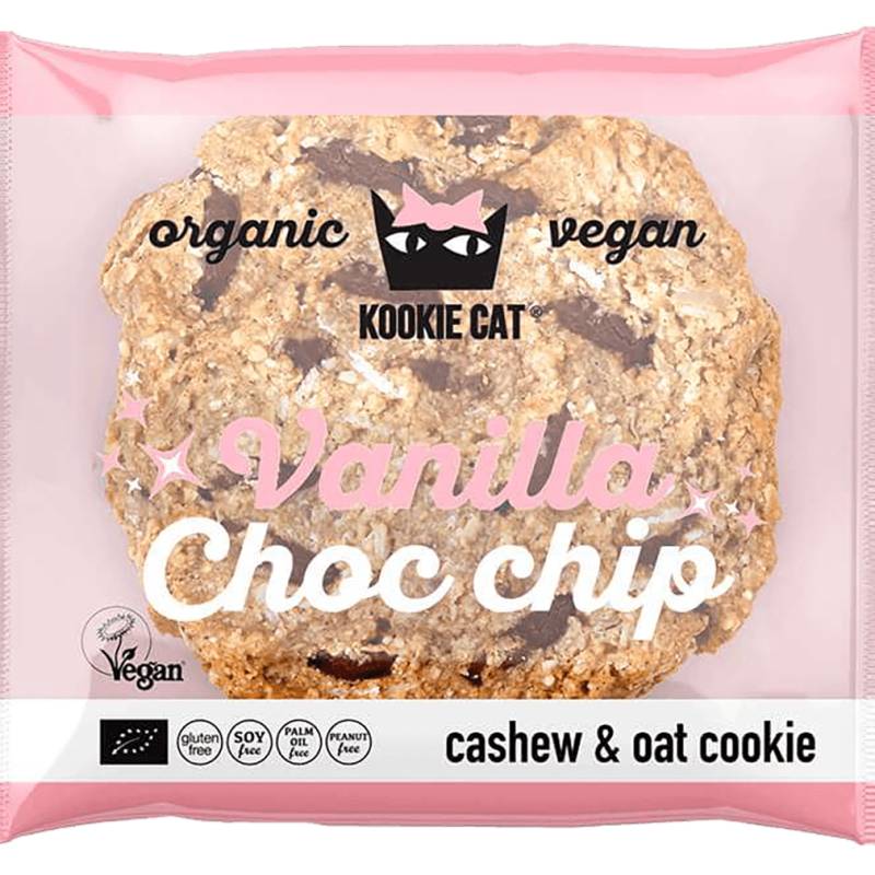 Bio Vanille-Schoko-Chips Cookie von Kookie Cat