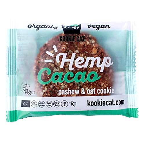 Kookie Cat | Hemp & Cacao Cookie | 9 x 50g von KOOKIE CAT