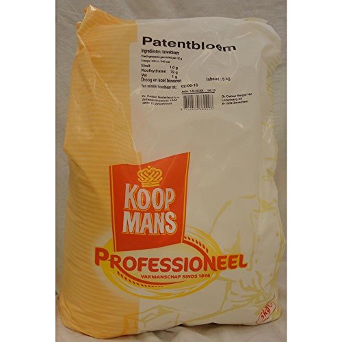 Koopmans Professioneel Patentbloem 5000g Packung (Weizenmehl Typ 405) von Koopmans