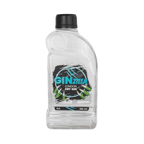 Kopfgetriebeöl GINzilla 0,7L - London Dry Gin 42% vol - ISW Gold Award Gewinner 2023 - Mit Zitrusnote für Gin Tonic Kopfgetriebeöl GINzilla 0,7L - London Dry Gin 42% vol - ISW Gold Award Gewinner 2023 - Mit Zitrusnote für Gin Tonic von Kopfgetriebeöl