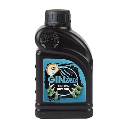 Kopfgetriebeöl GINzilla - London Dry Gin 0,5L - intensiv herber Gin mit frischer Zitrus-Note in der Öldose - ISW Internationale Auszeichnung Kopfgetriebeöl GINzilla - London Dry Gin 0,5L - intensiv herber Gin mit frischer Zitrus-Note in der Öldose - ISW Internationale Auszeichnung von Kopfgetriebeöl