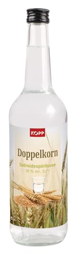 NEU - KOPP Doppelkorn Getreidespirituose 38% vol. - 700 ml - höchste Qualität NEU - KOPP Doppelkorn Getreidespirituose 38% vol. - 700 ml - höchste Qualität von Kopp Verlag