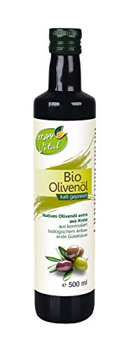KOPP Vital® Bio-Olivenöl | vegan | 500 ml | aus der Koroneika-Olive | schonende Kaltpressung | aus biologisch kontrolliertem Anbau von Kopp Vital
