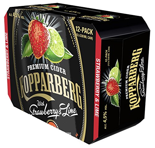 Kopparberg Erdbeer - Limette Cider (12 x 0.33 l) von Kopparberg