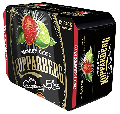 Kopparberg Erdbeer - Limette Cider (12 x 0.33 l) von Kopparberg