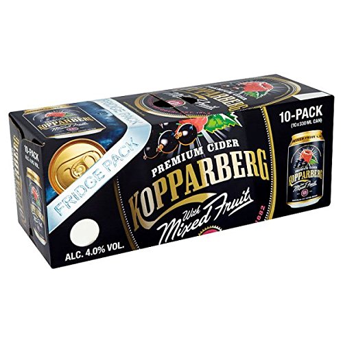 Kopparberg Premium Cider mit Mischfrucht-Kühlschrank-Pack 10 x 330ml (Pack of 10x330m) von Kopparberg