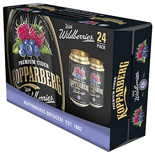 Kopparberg Wildbeere Cider (24 x 0.33 l) von Kopparberg