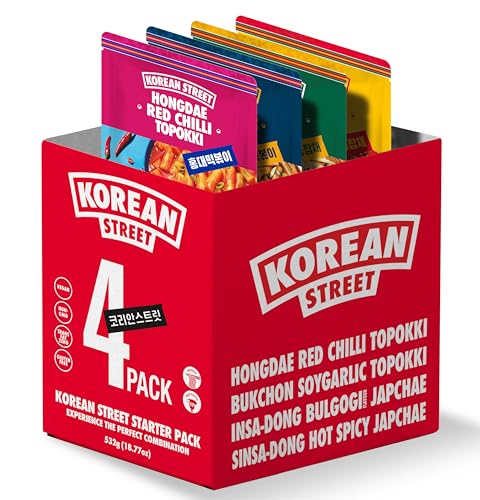 Korean Street Tteokbokki & Japchae (Variety Pack) von Korean Street