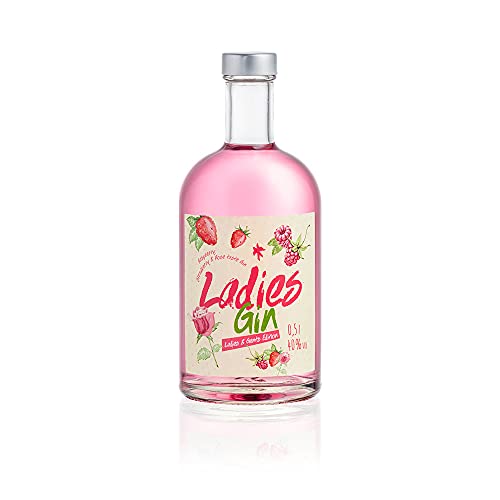 Boente | Ladies Gin | milder Geschmack mit Himbeere & Erdbeere | 40% Vol. | 0,5 L von Boente