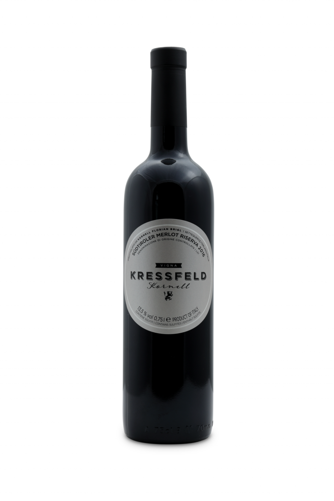 2016 vigna Kressfeld Südtiroler Merlot Riserva DOC von Weingut Kornell