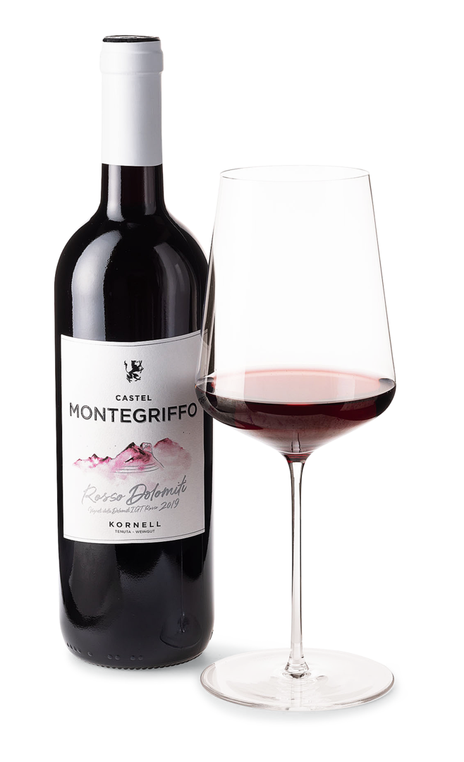 2019 Castel Montegriffo Rosso Dolomiti Vigneti delle Dolomiti IGT Rosso von Weingut Kornell